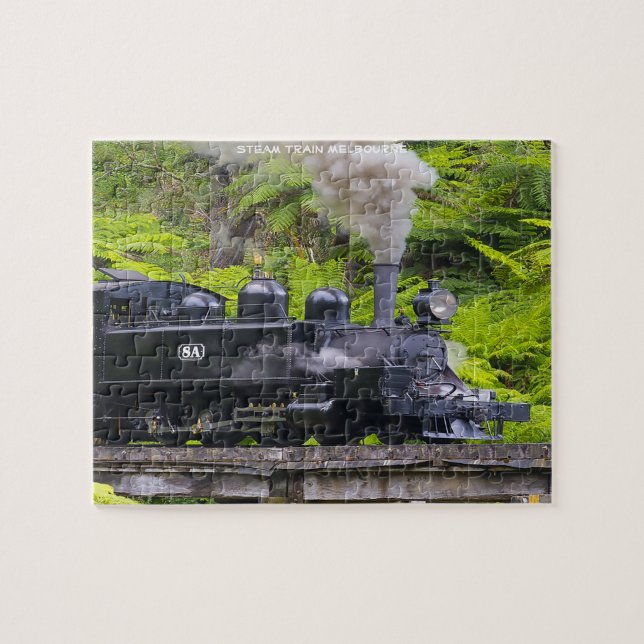 Steam Train Melbourne Puzzle (Horizontal)