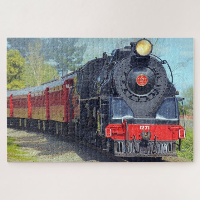 Steam Train Puzzle (Horizontal)
