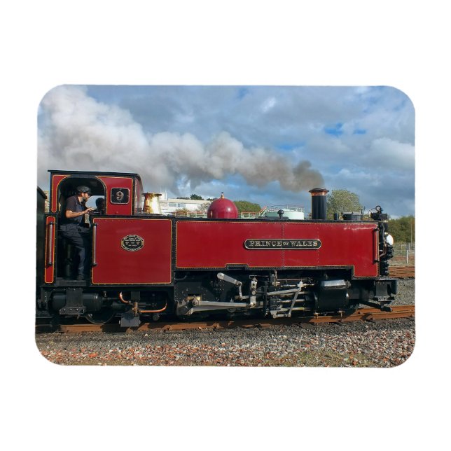 STEAM TRAINS MAGNET (Horizontal)