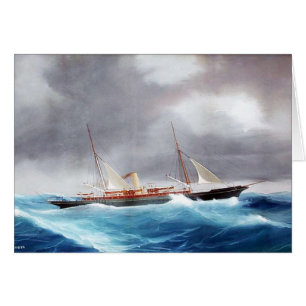 Steam Yacht Margarita 1900er