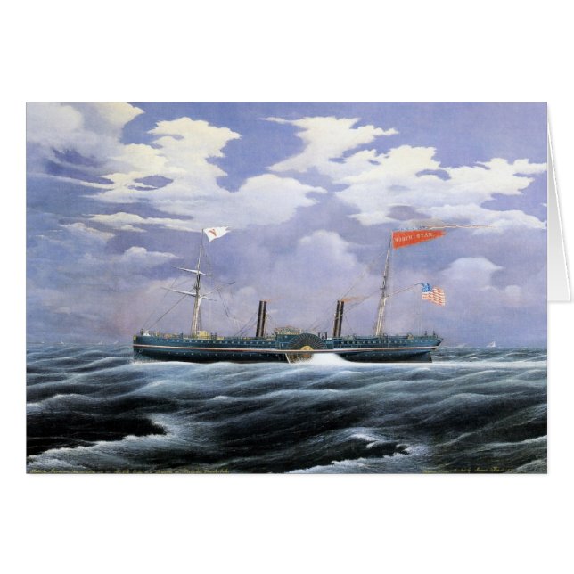 Steam Yacht North Star 1852 (Vorderseite (Horizontal))