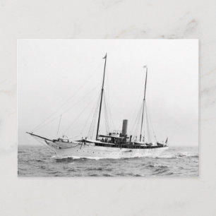 Steam Yacht North Star, Anfang der 1900er Postkarte