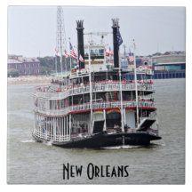 Steamboat auf dem Fluss Mississipi