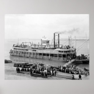 Steamboat-Georgia-Lee: 1907 Poster