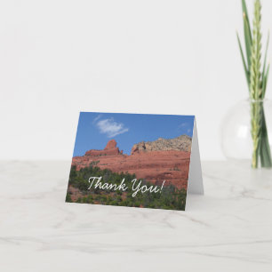 Steamboat Rock in Sedona Dankeskarte