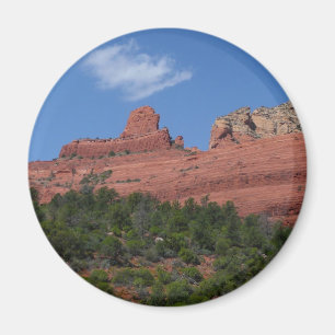 Steamboat Rock in Sedona Magnet
