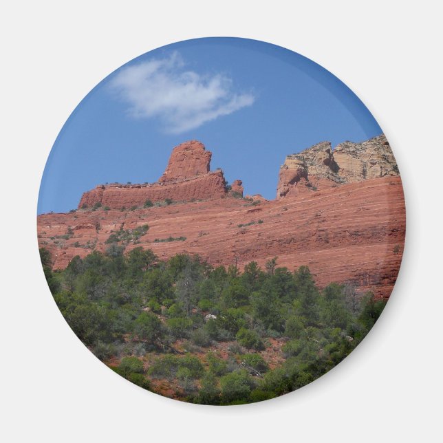 Steamboat Rock in Sedona Magnet (Vorne)