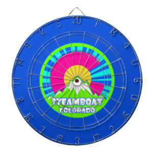 Steamboat Springs Colorado Bergtrommel Dartscheibe