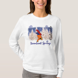 Steamboat Springs Colorado Ladys Shirt