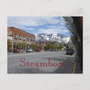 Steamboat Springs Colorado Postcard Postkarte