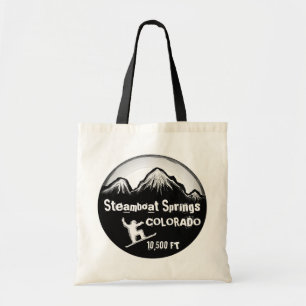 Steamboat Springs Colorado Snowboard art bag Tragetasche