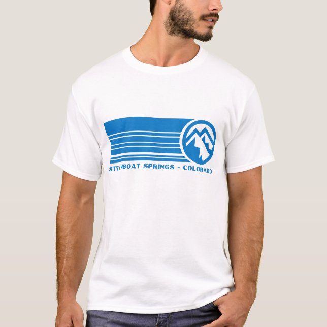 Steamboat Springs Colorado T-Shirt (Vorderseite)
