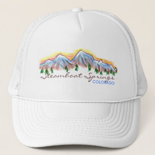 Steamboat Springs Colorado Truckerkappe