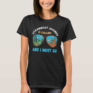 Steamboat Springs Colorado Vintag Graphic T-Shirt