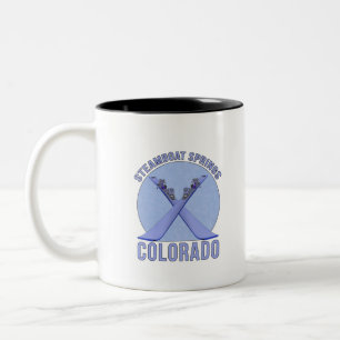 Steamboat Springs, Colorado Zweifarbige Tasse