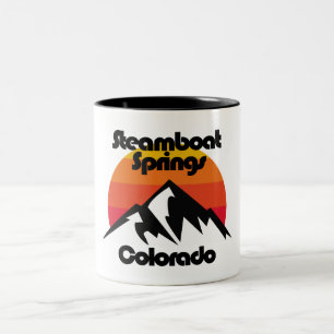 Steamboat Springs Colorado Zweifarbige Tasse