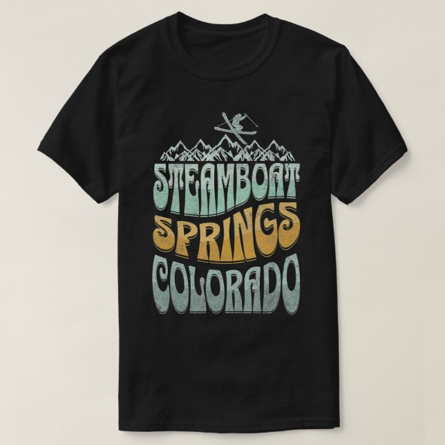 Steamboat Springs TShirt (Design vorne)
