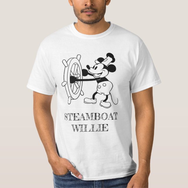 Steamboat Willie T-Shirt (Vorderseite)