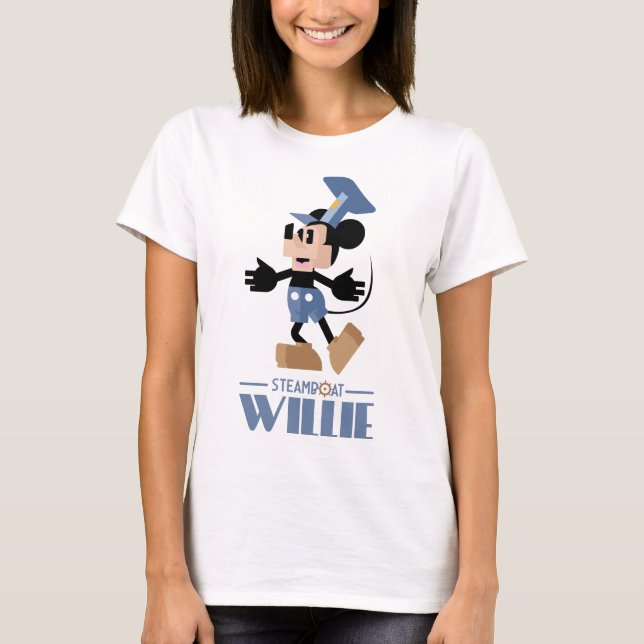 Steamboat Willie T-Shirt (Vorderseite)