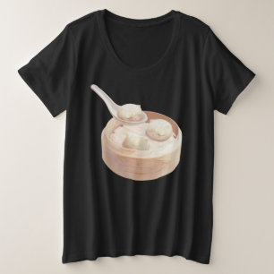 Steamed Bao Buns with Tea Große Größe T-Shirt
