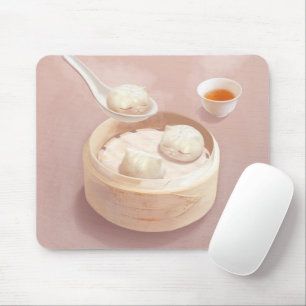 Steamed Bao Buns with Tea Mousepad