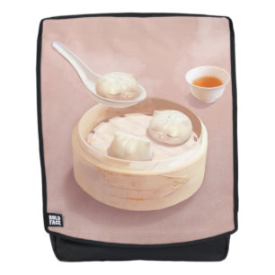 Steamed Bao Buns with Tea Rucksack