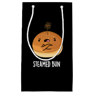 Steamed Bun Funny Food Pub Dark BG Kleine Geschenktüte