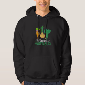Steamed Vegetables Vegetarian Vegan Food Graphic Hoodie