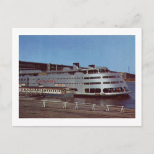 Steamer Admiral, St. Louis, Missouri Vintag Postkarte
