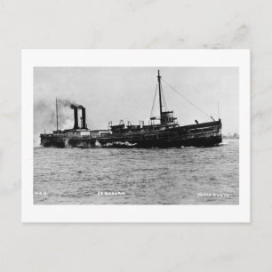 Steamer Comodore - Louis Pesha Foto Postkarte