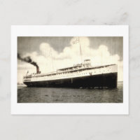 Steamer Juniata der Ankerlinie