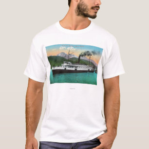 Steamer "Stadt P.c. Cos von Seattle " T-Shirt