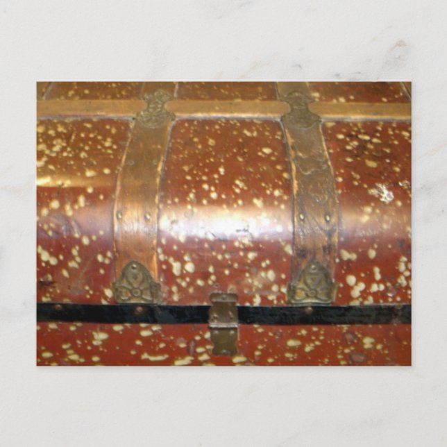 Steamer Trunk Postkarte (Vorderseite)