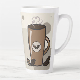 Steaming-Latte-Tasse Milchtasse