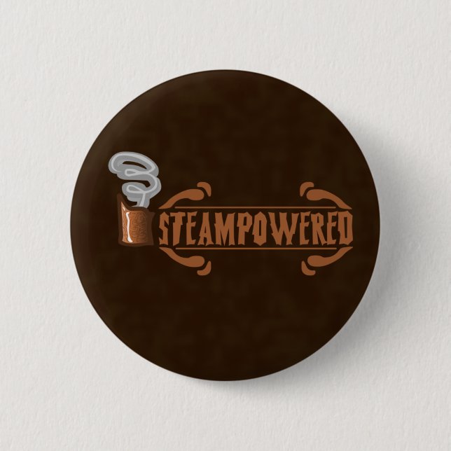 Steampowered Button (Vorderseite)