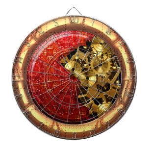 Steampunk 12 Dartboard-Optionen Dartscheibe