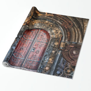 Steampunk 17 Geschenkpapier
