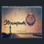 Steampunk 2025 Fantasy Kalender<br><div class="desc">Steampunk ist ein Subgenre der Science Fiction- oder Wissenschaftsfantasie, das Technologie und ästhetische Designs vereint, die von Dampfmaschinen mit Industriemaschinen aus dem 19. Jahrhundert inspiriert werden. Dieser Kalender enthält eine Sammlung von wunderschönen Fantasy Steampunk Zeichnungen.</div>