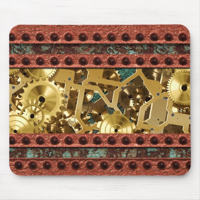 Steampunk 4 Mousepad (Vorne)