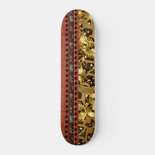 Steampunk 4 Skateboard (Vorne)