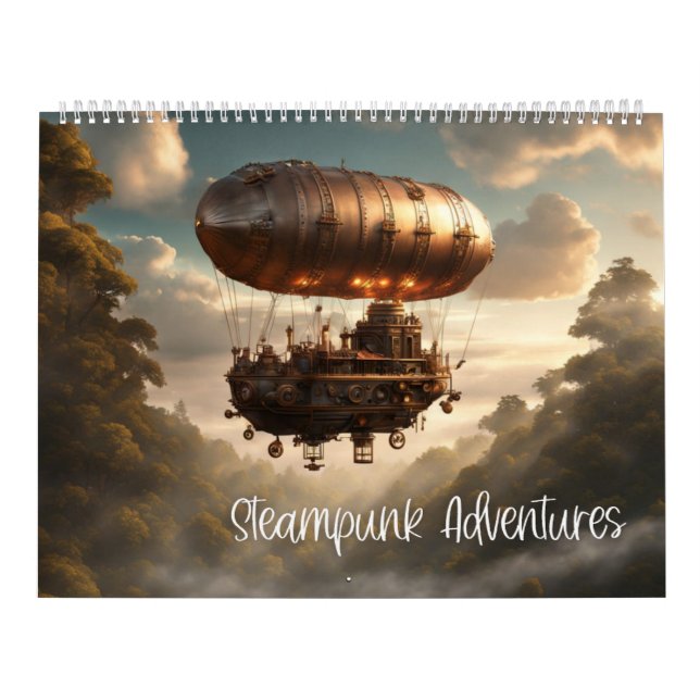 Steampunk Adventures Calendar Kalender (Titelbild)
