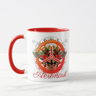 Steampunk Aeronaut, Himmelsmechanik Tasse