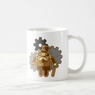 Steampunk Android Kaffeetasse