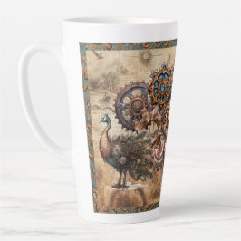 STEAMPUNK ANIMAL GEAR Latte Tasse