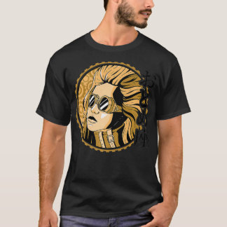 Steampunk Anime Girl Otaku Japanische Ästhetik P T-Shirt