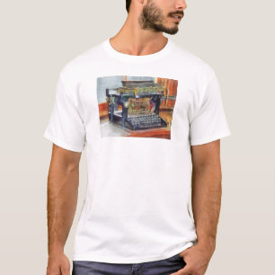 Steampunk - Antike Schreibmaschine T-Shirt