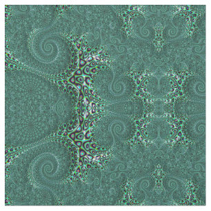 Steampunk Aquamariner Gepunkteter Octopus Feines F Stoff