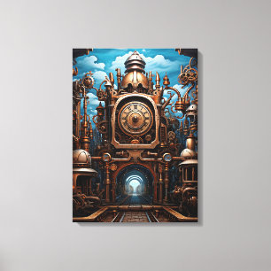 Steampunk Art Leinwand