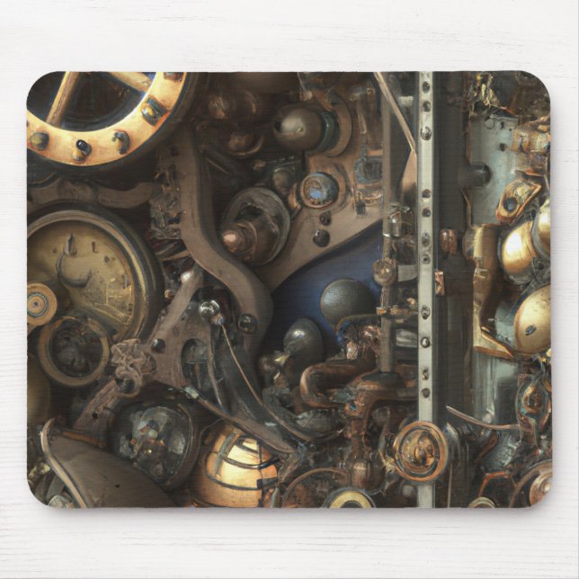 Steampunk Art Mouse Pad Mousepad (Vorne)