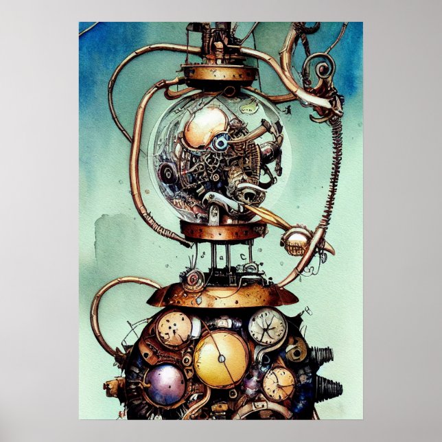 Steampunk Art Poster (Vorne)